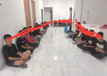 Pembubaran Geng Motor di Mandai Berujung Perlawanan, Polsek Mandai Berhasil Amankan Puluhan Pelaku