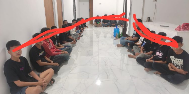 Pembubaran Geng Motor di Mandai Berujung Perlawanan, Polsek Mandai Berhasil Amankan Puluhan Pelaku