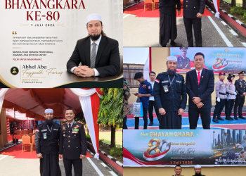 Direktur PT. Media 212 Group Hadiri HUT Bhayangkara ke-80, Sampaikan Ucapan Selamat dan Apresiasi kepada Polri