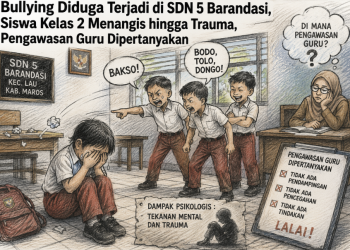 Bullying Diduga Terjadi di SDN 5 Barandasi, Siswa Kelas 2 Menangis hingga Trauma, Pengawasan Guru Dipertanyakan