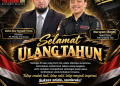 ABHEL ABU FAYYADH FARUQ SAMPAIKAN UCAPAN MILAD UNTUK NURSYAM (BOGEL), WAKIL KETUA THE LEGEND 120