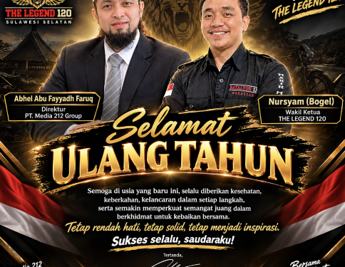 ABHEL ABU FAYYADH FARUQ SAMPAIKAN UCAPAN MILAD UNTUK NURSYAM (BOGEL), WAKIL KETUA THE LEGEND 120