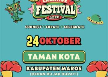 MAROS CREATIVE FESTIVAL 2026 SIAP DIGELAR, SUAKARYA CONNECTION BUKA RUANG KOLABORASI KREATIF ANAK MUDA
