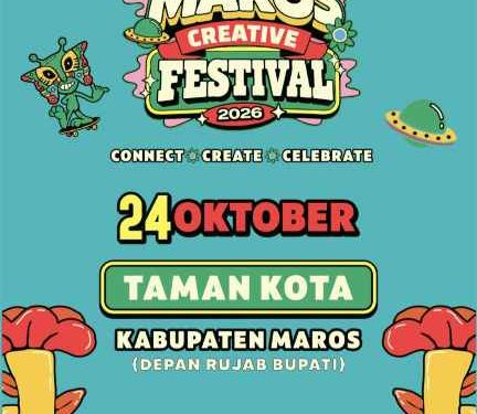 MAROS CREATIVE FESTIVAL 2026 SIAP DIGELAR, SUAKARYA CONNECTION BUKA RUANG KOLABORASI KREATIF ANAK MUDA